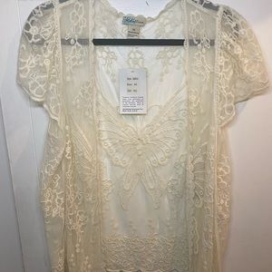 Plus size throw over 2X